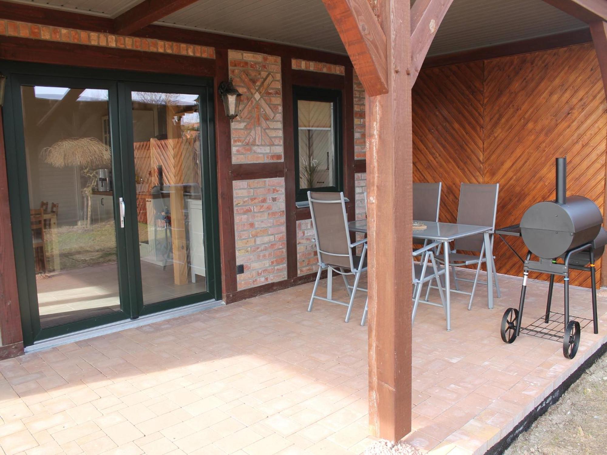 Modern Holiday Home In Brusow With Roofed Terrace Kröpelin المظهر الخارجي الصورة