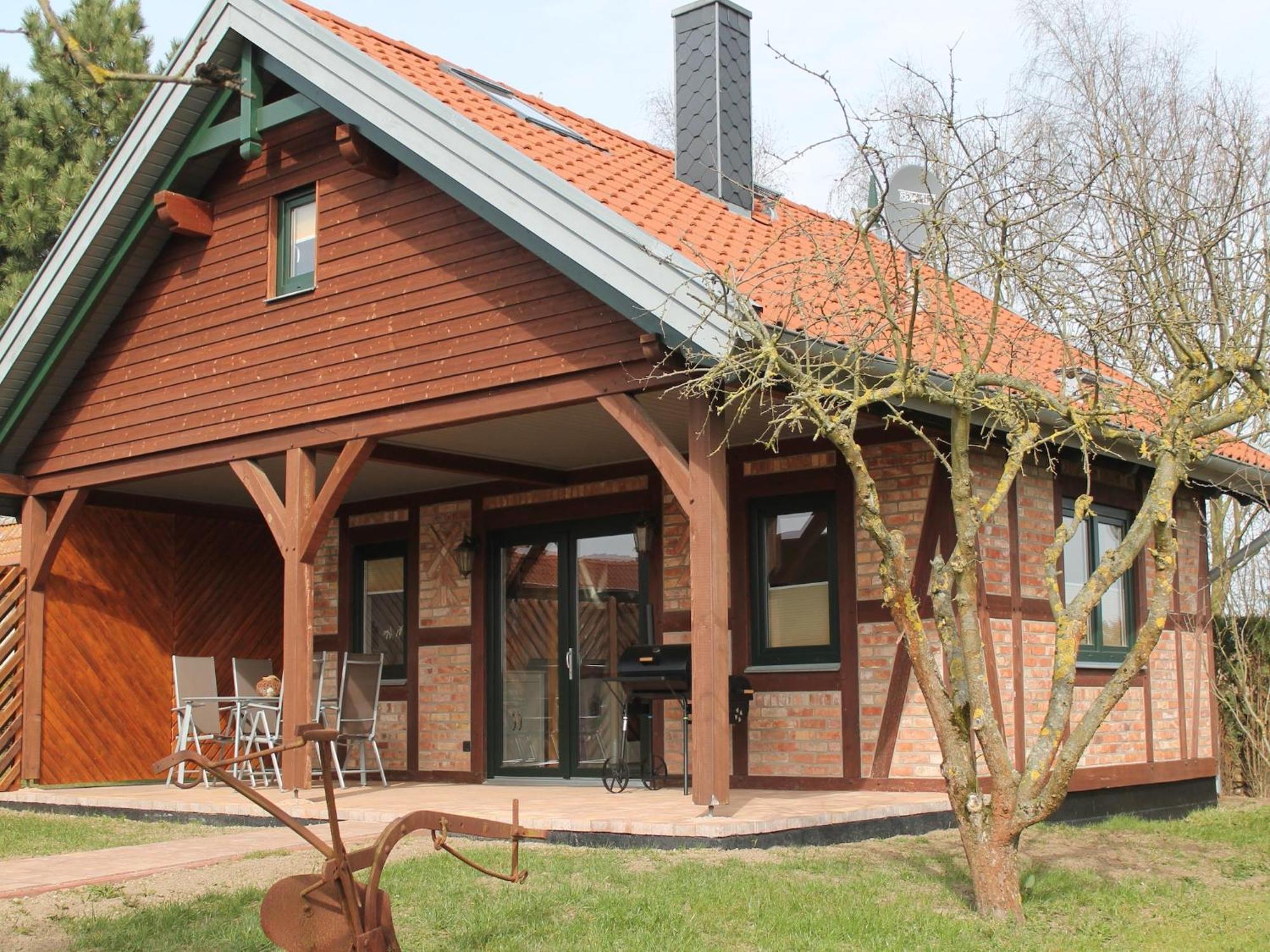 Modern Holiday Home In Brusow With Roofed Terrace Kröpelin المظهر الخارجي الصورة